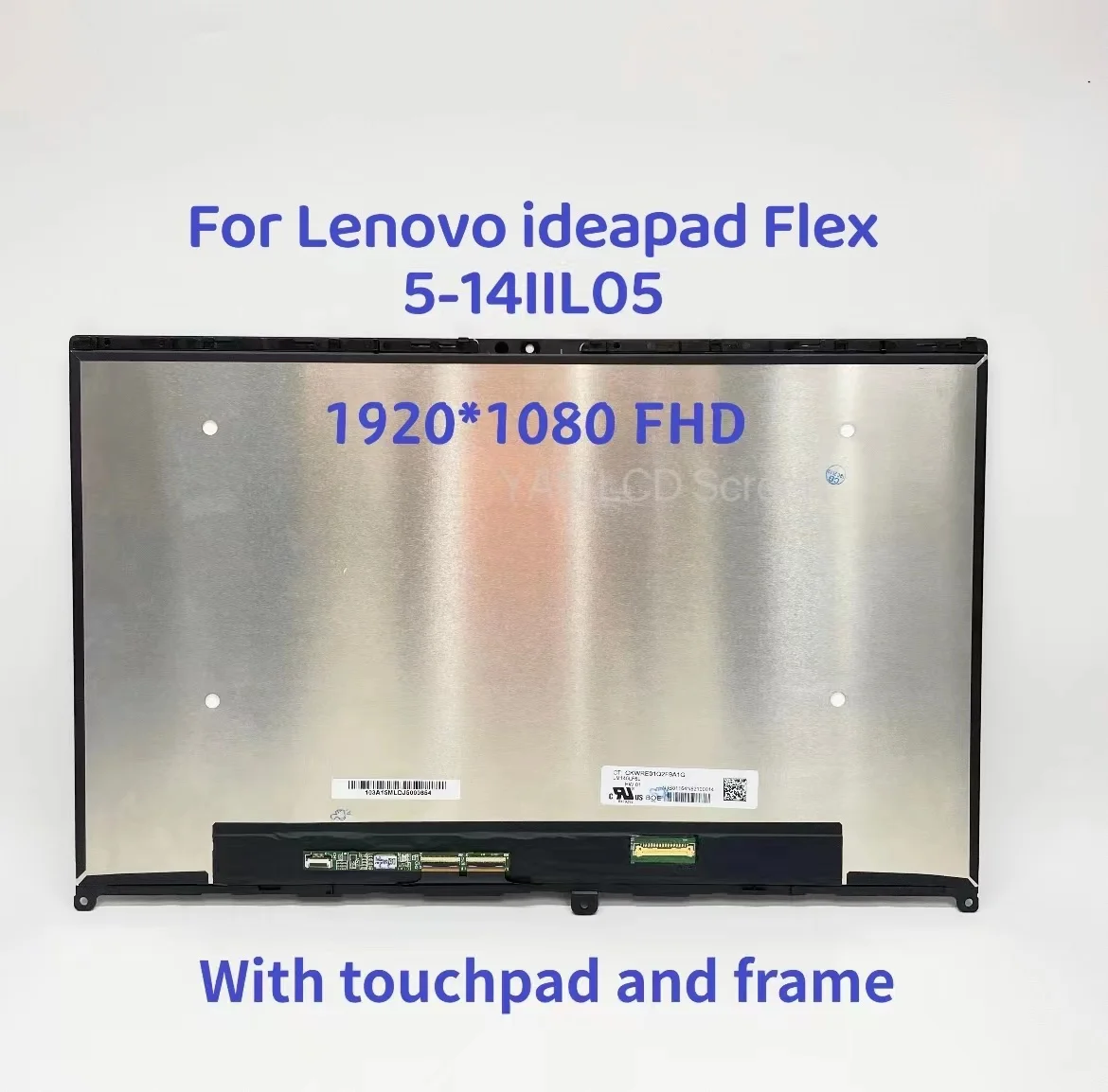 For Lenovo Ideapad Flex 5 14IIL05 14ITL05 14ARE05 ALC05 LCD Screen Display Panel Touch Digitizer Assembly 5D10S39642 5D10S39641