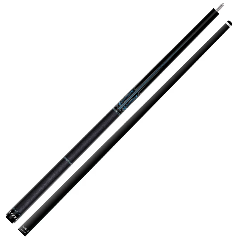 

1/2 Split Carbon Fiber Pool Stick 12.5mm Maple Butt with Multiple Snooker Joints and Snooker Markings
