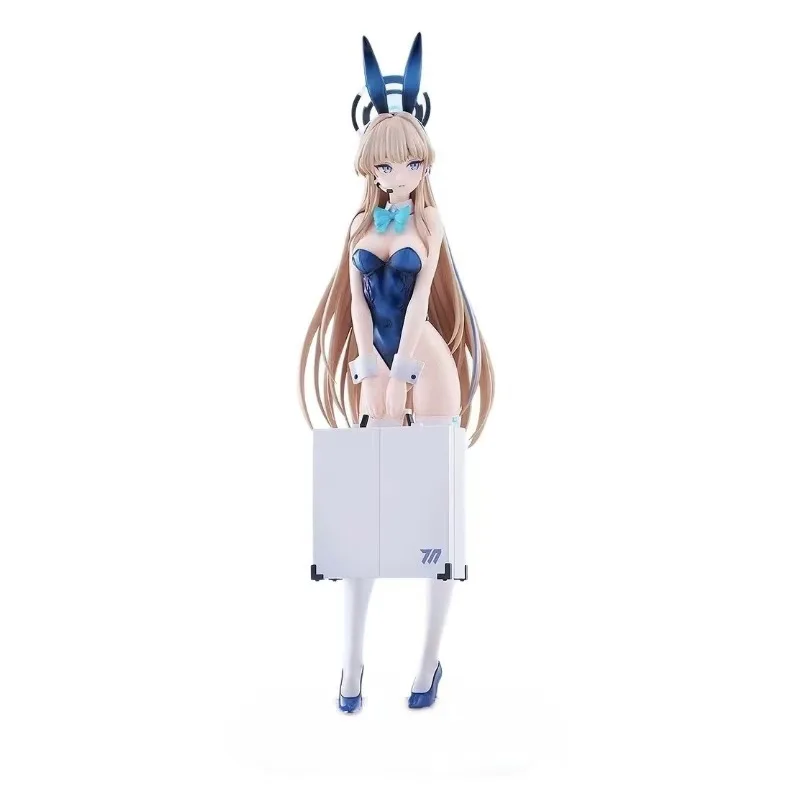 Blue Archive Asuma Toki Bunny Girl Figure 1/7 Scale Anime Girl PVC Action Figure Collectible Model Toy Desktop Decoration Gift view 6