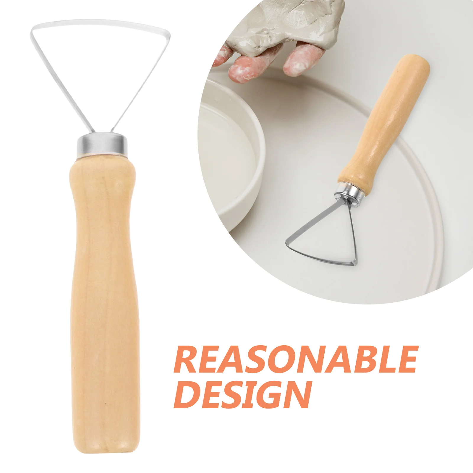 

10Pcs Clay Sculpting Tools Set Wood and Metal Handle for Carving Shaping Smoothing Pottery Modeling Sculpture Art Craft Projects