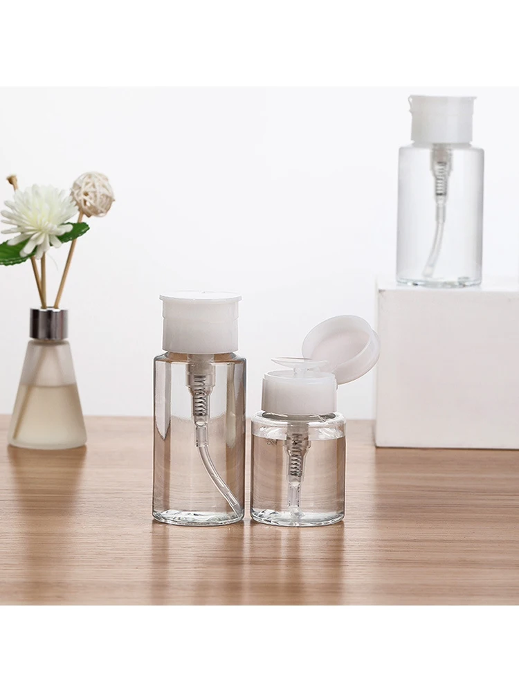 Pack de bouteilles rechargeables de type poussoir, distributeur à pompe vide, ensemble de bouteilles pour démaquillant, emballage de bouteilles, 1 à 3 pièces