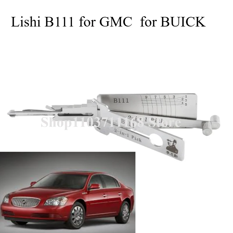 

B111 Lishi 2in1 Locksmith Tools For GMC Hummer lishi pick tool For BUIC/K For CADILLA/C for CHEVROLE/T USA