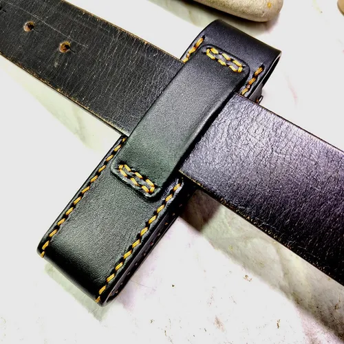 Imagen 2 del producto Estuche para cuchillos plegable de tamaño S, riñonera, funda para cuchillo, paquete de cinturón para funda para cuchillo del ejército suizo, soporte portátil personalizado PD