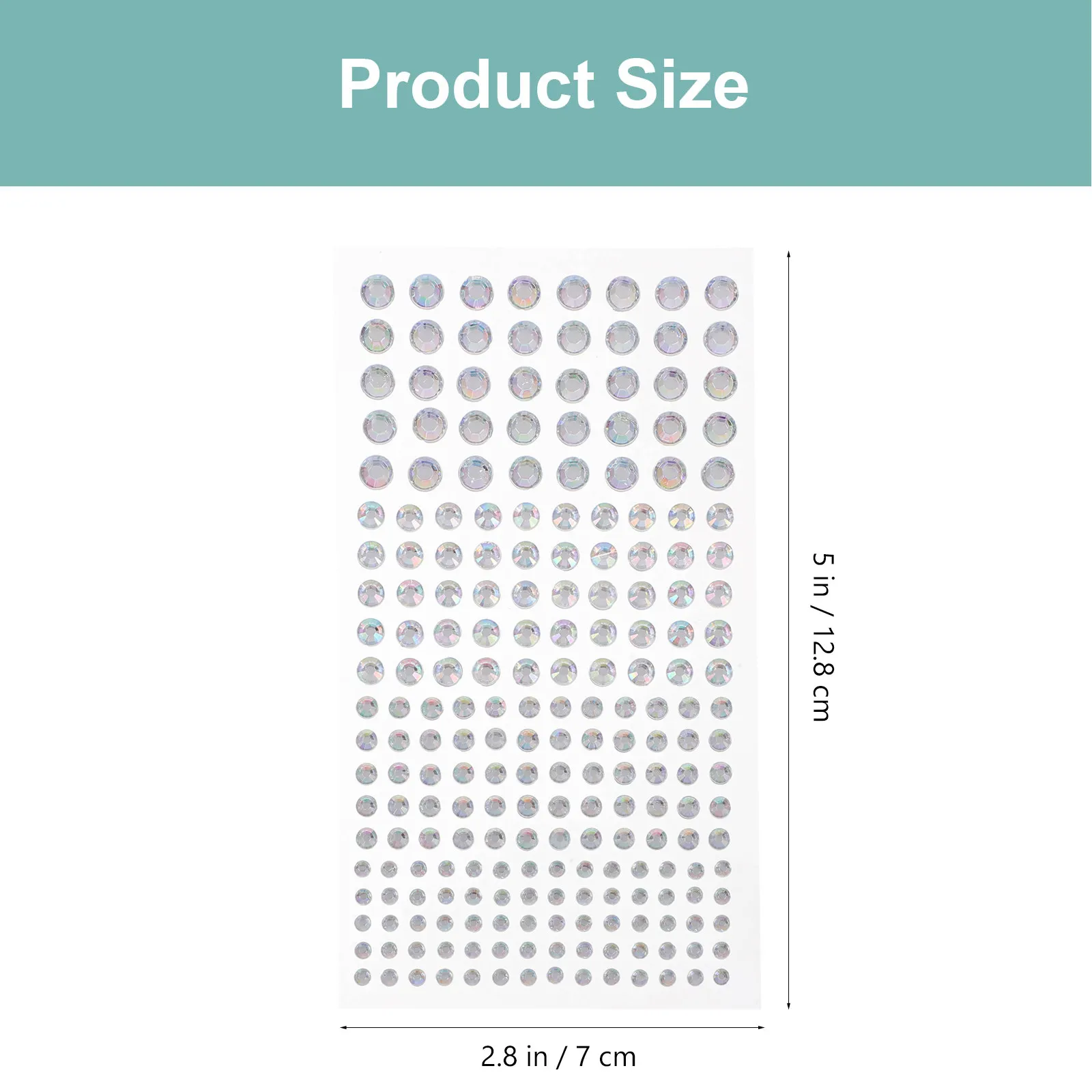 8 Sheets Face Jewels Stickers Rhinestone Decals for Makeup Festival DIY Body Face Eye Forehead Chest Glamorous Non Permanent