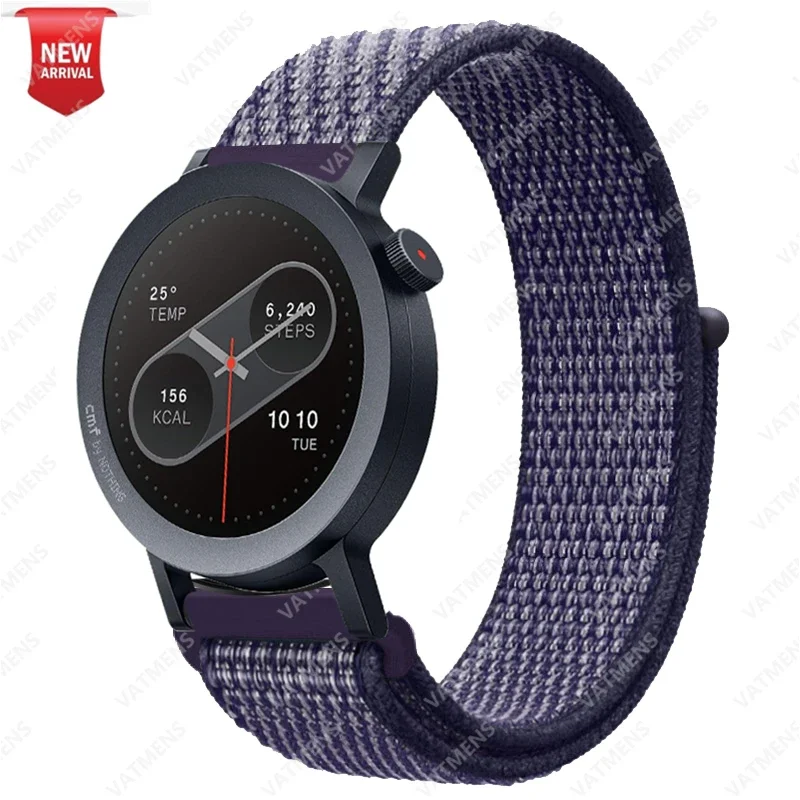 Watch Pro 2-Armband für CMF Watch Pro 2 Ersatz-Smartwatch-Armband, Nylon-Sport-Loop-Armband, Correa-Band – Detail 7