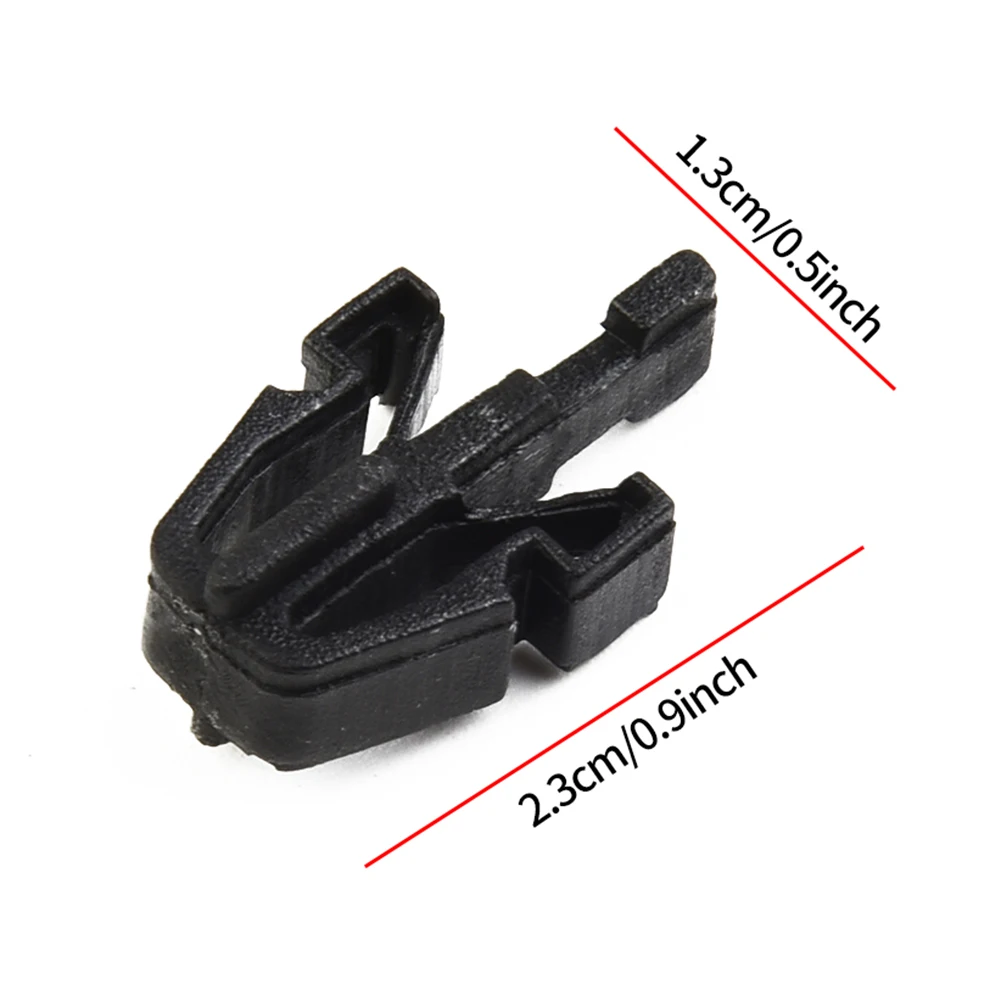 

20 PCS For Chevy Grille Retainer Clip 2004-12 Black Car Clips Auto Fastener Easy To Fit Practical For Replacement