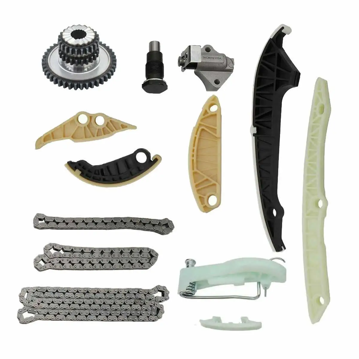 

13pcs Timing Chain Kit For 09-15 VWGolf MK5 MK6 A4 EA888 1.8T 2.0T 06K109467