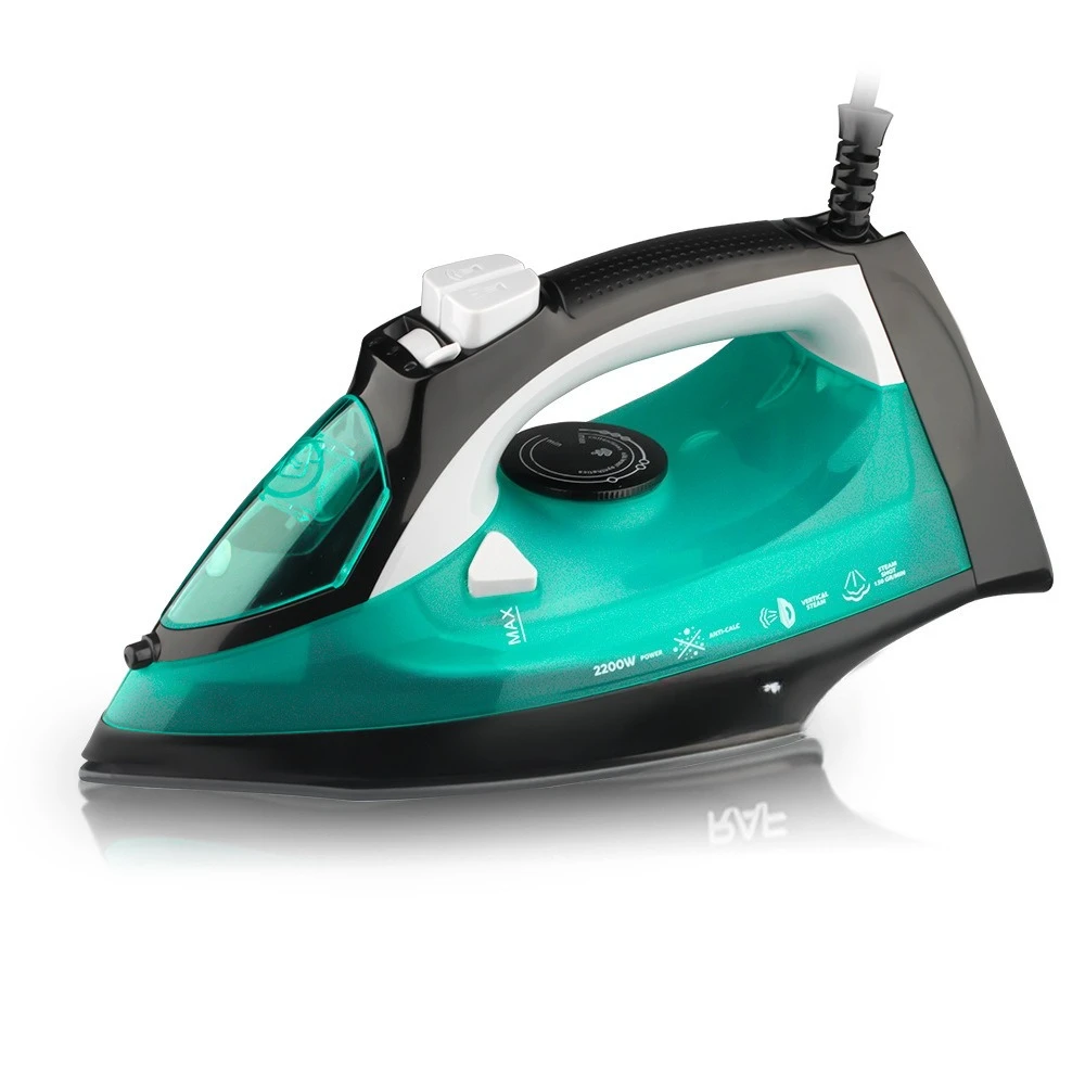 

Household steam iron handheld hanging with wire electric ironing dry and wet 2200W