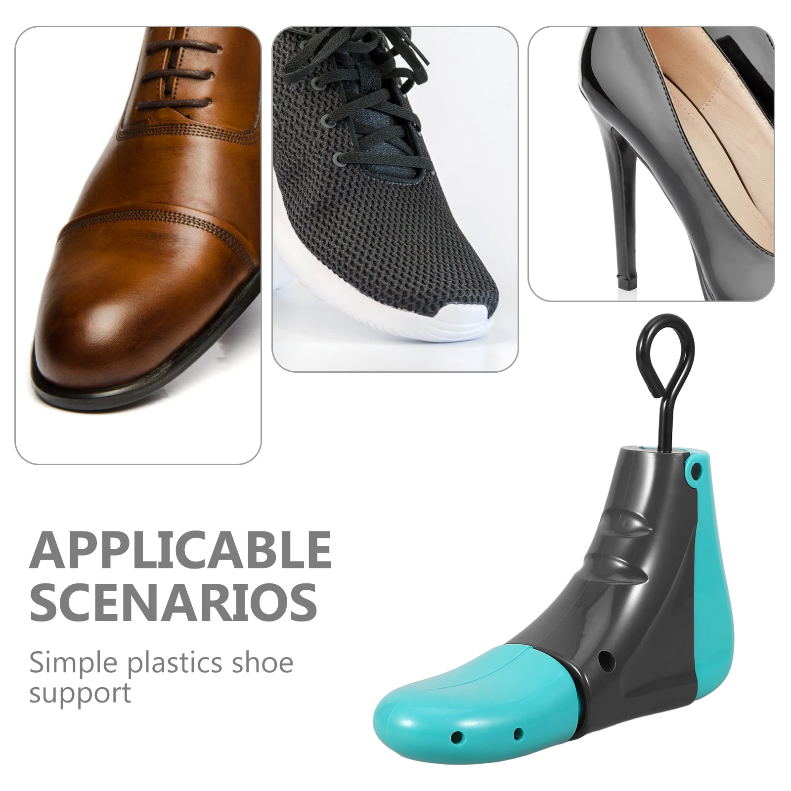 Plastic Shoe Stretcher Shaper Adjustable for High Heels and Flats Women Shoe Stretchers Toe Box Protection Support Expansion