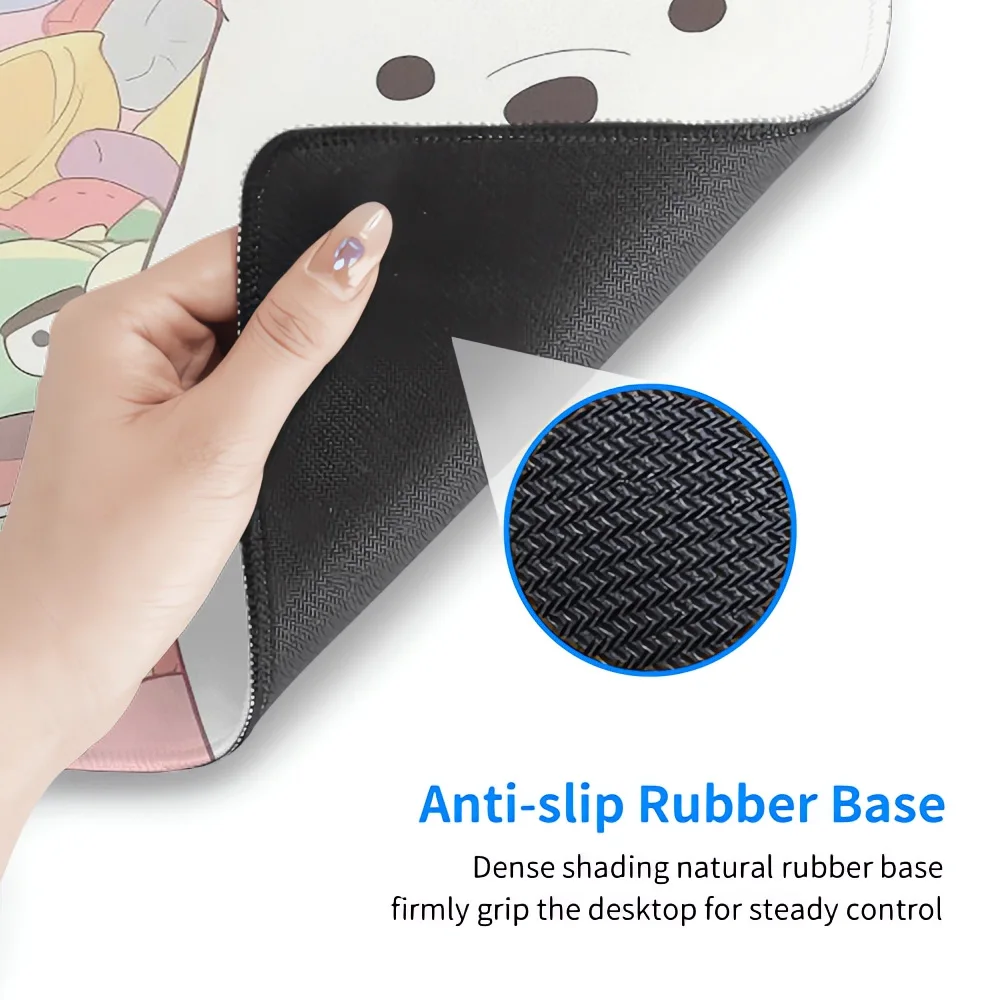 لوحة ماوس أنيمي جاسوس X Family Kawaii Anya Forger Loid Yor Bond Mousepad الكمبيوتر المحمول لوحة المفاتيح ملحقات الألعاب الكبيرة حصير مكتبي