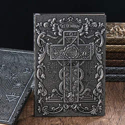 A5 Hardcover Notebook,3D Leather Cover,Vintage Tarot Card Notepad,Writing Diary,Record Life Writing Supplies YJ-014