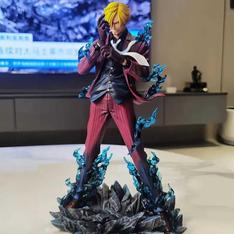

Mightygk 25cm Sanji One Piece Anime Figure Mighty Pvc Model Statue Decoration Decoration Actiondoll Collectibles Kids Toy Gift