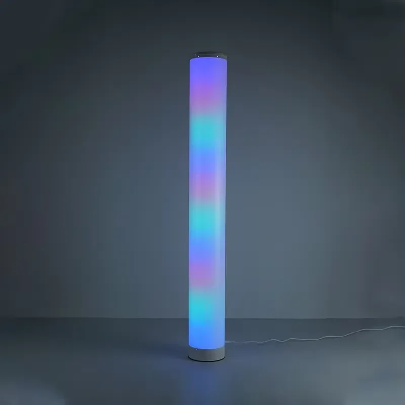 Modern RGB CCT Multi Color Floor Lamp Energy Saving With Remote Control USB Cable