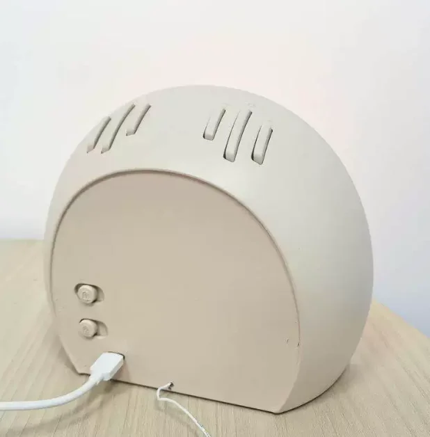 2025 New Fabric Wake-up Light Alarm Clock - Bedside Sleep Aid Light with Bluetooth Speaker, Clock, Radio, Countdown