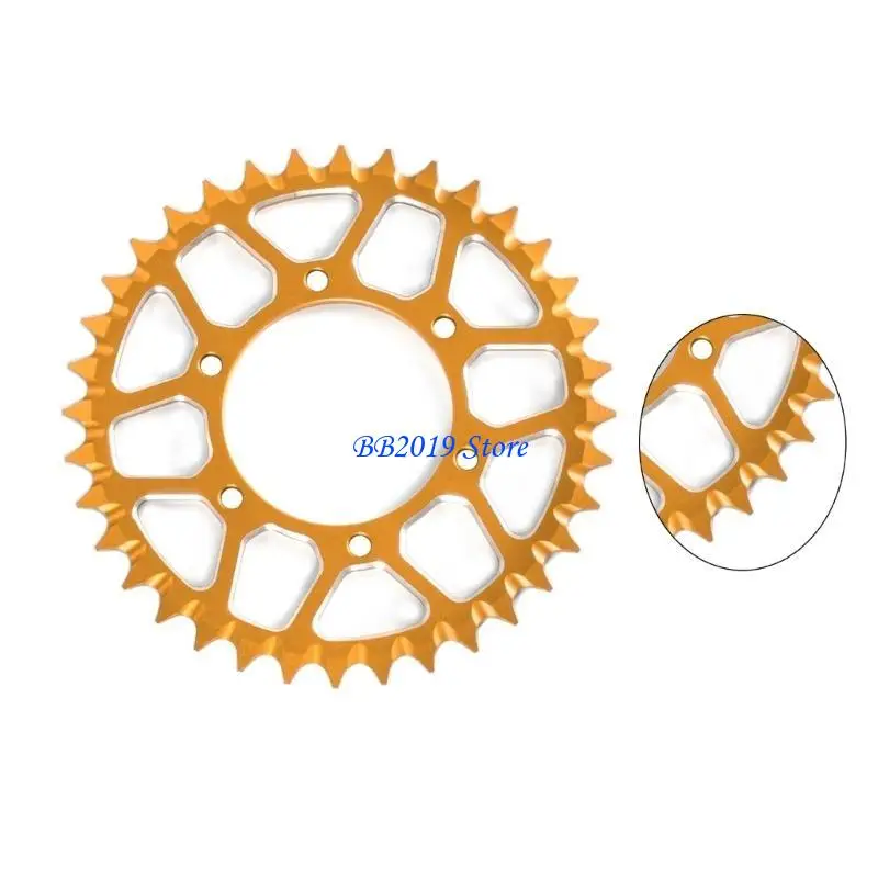 Q0KB 36T Motorräder Hub -Kettenrad für Promoto 1: 4 Motorräder verbesserten Teil