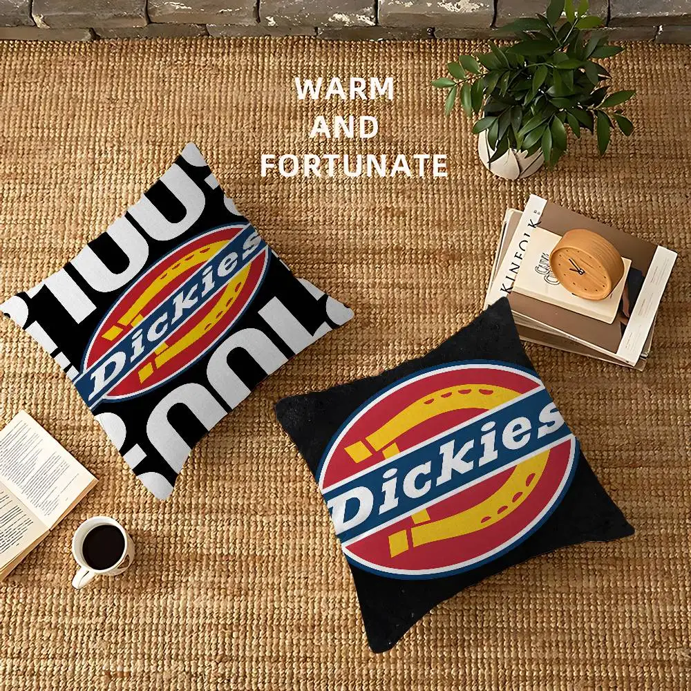 Luxurious D-dickiesS Logo Lucky Dragon pillow cover sofa cushion cover home room decoration children gift