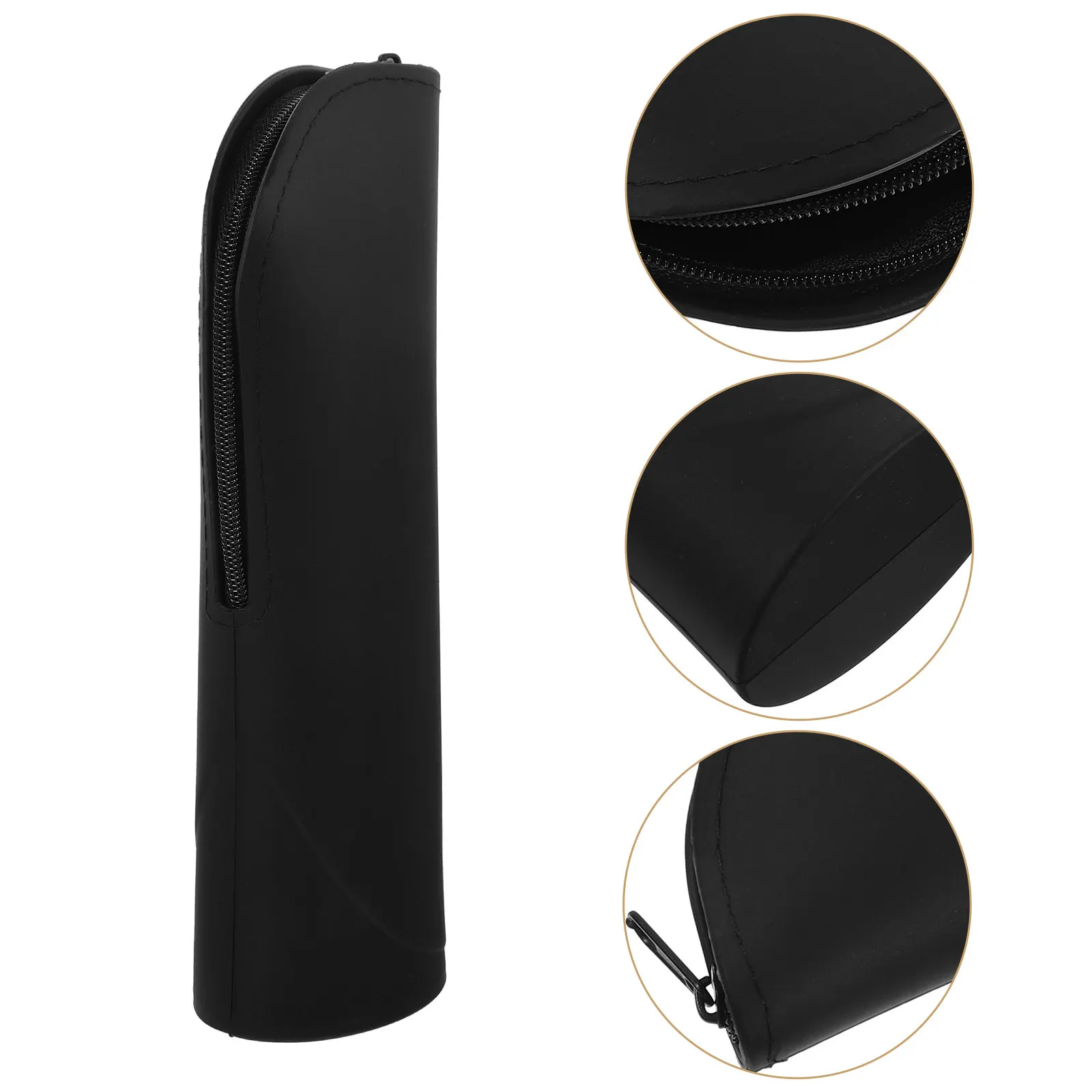 

Силиконовый дорожный органайзер для кистей для макияжа, ручек, подводок для глаз, компактный чехол для хранения, держатель для кистей, экономящий место