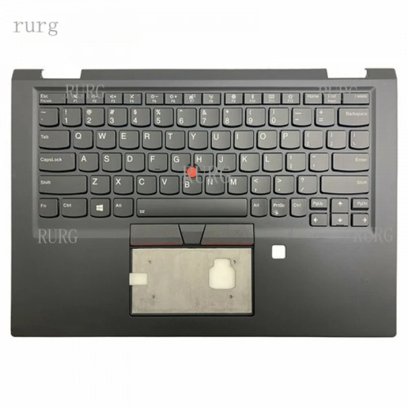 

L New for Lenovo ThinkPad X390 Yoga Palmrest Upper Case w/ FRP US Keyboard 02HL644