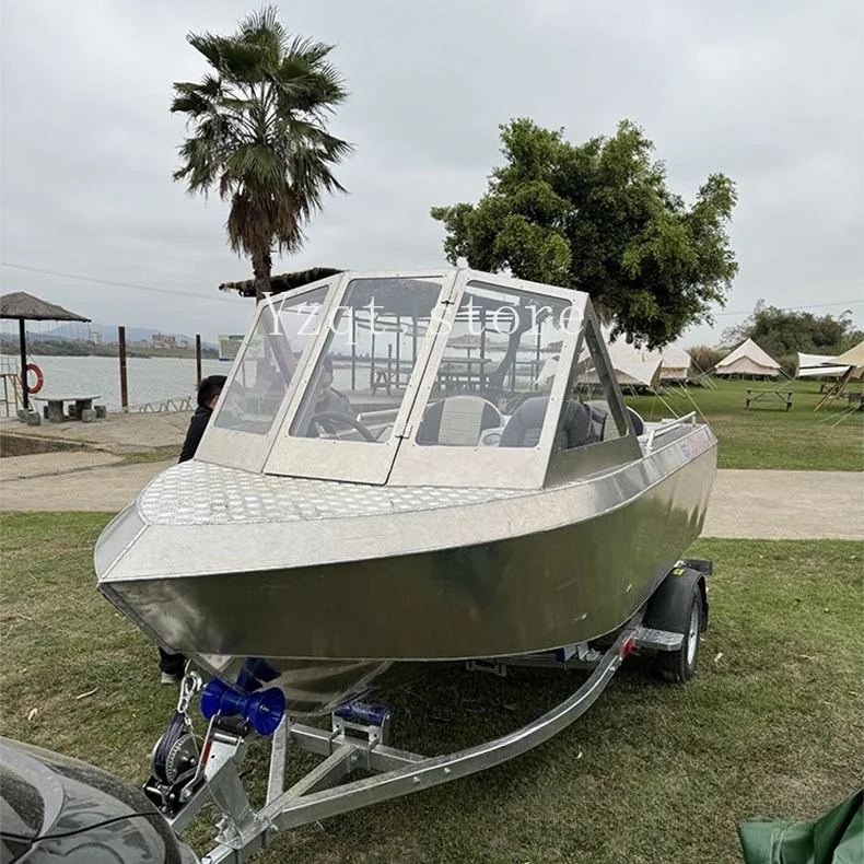 Water Surfing Electric Kadin Boat Motorboat Jet Boat Aluminum Alloy Material Entertainment Equipment Multifunctional Night