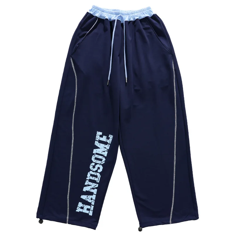 Girls Hip Hop Sets Crop Top Sport Letter Joggers Pants Child K-pop Streetwear Clothes Kids Sportswear Street Dance Jazz Costume