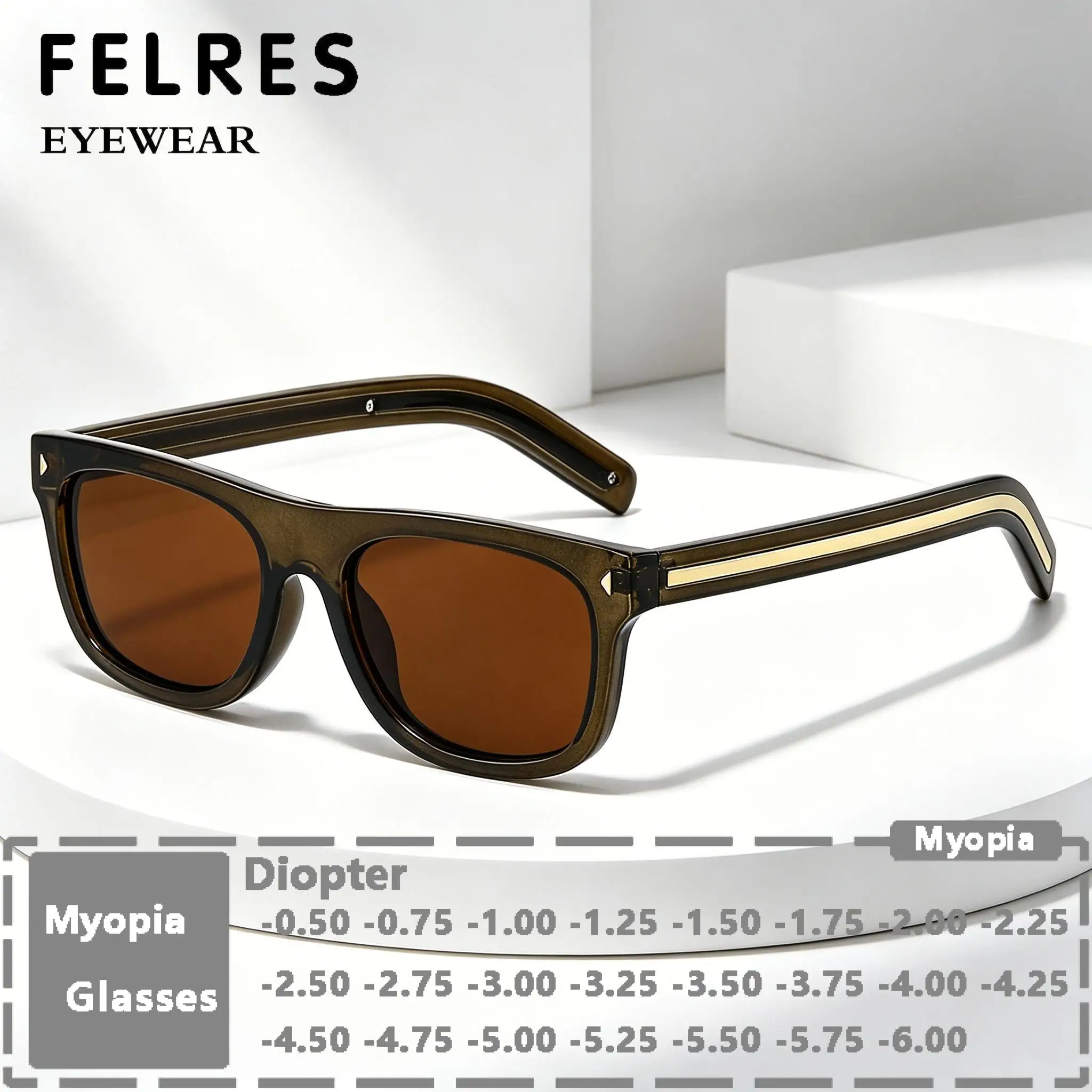 lunettes-de-vue-carrees-noires-de-designer-pour-l'exterieur-pour-hommes-et-femmes-avec-dioptrie-negative-pour-myopie-personnalisables