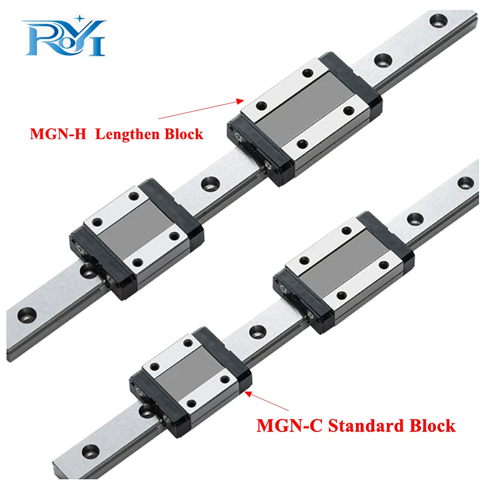 MGN Series Miniature Linear Slider Block MGN5C MGN7C MGN7H MGN9C MGN9H MGN12C MGN12H MGN15C MGN15H Carriage Part for 3D Printer