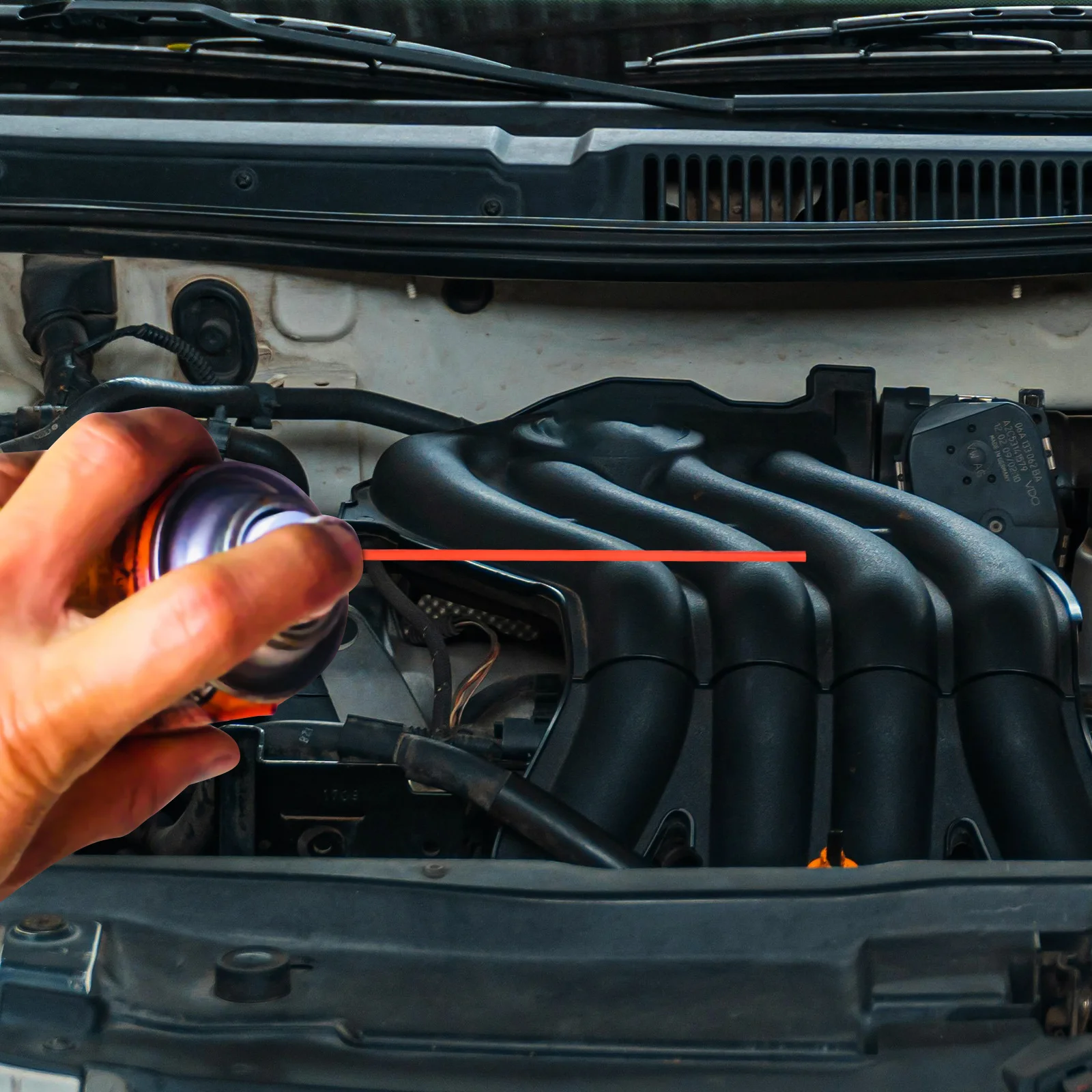 

50Pcs Spray Can Nozzles Rust Remover Lubricant Tubes Red Extension Spray Tips Acid Alkali Solvent Resistant Cuttable Nozzle