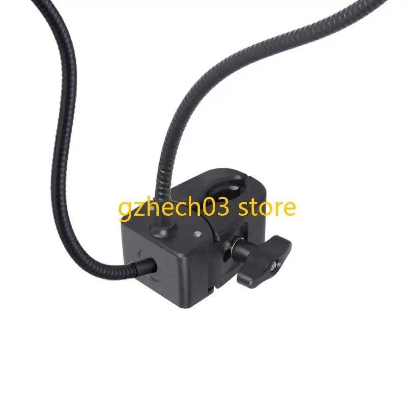 G2AC Heavy Duty Strong Clamp With Double 1/4 Inch Screw Holes For Camera Mounting On Bikes Motorcycles Up To 50mm Thickness