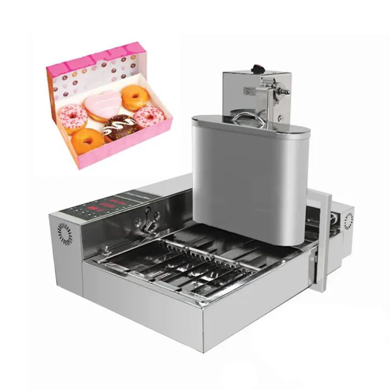 

Automatic Mini Donut Machine 220V/110V Donut Frying Machine Commercial Donut Making Machine