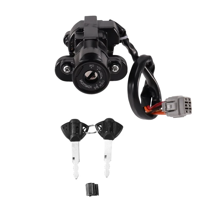 Motorcycle Ignition Lock Assembly For Suzuki GSX-R600 GSX-R750 2011-2020 With Keys Part Numbers OE 37100-41G11 37100-41G10