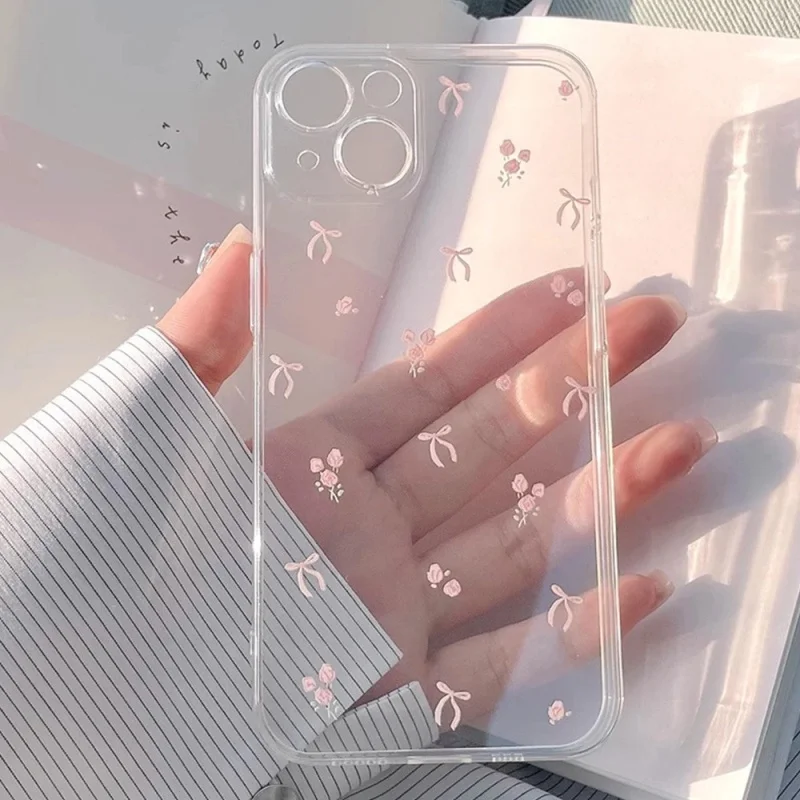 VIVO V50 V40 Lite V30E V29E V27E V25E V21E V23E V25 V27 Pro V21 V23 V20 SE Y29S Y28S Y18 Y11 Y36 Y02 Y03 Y04 Y12 용 3D 보우 케이스