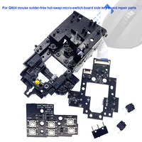 Placa de microinterruptor de intercambio en caliente Compatible sin soldadura para ratón inalámbrico G604 Lightspeed, accesorios de reparación de repuesto de tecla lateral