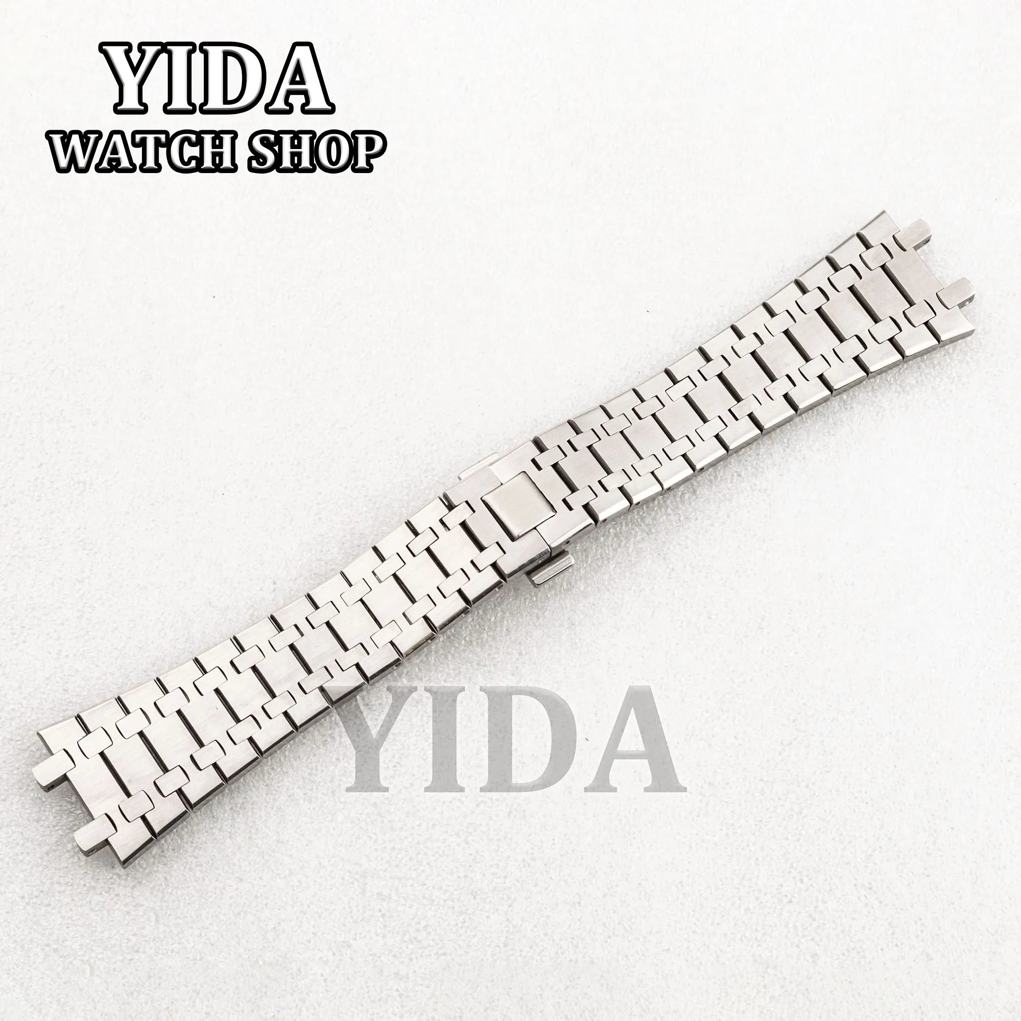 

26mm 316L Stainless Steel Watch band For Royal Oak Watch Strap Folding Buckle Solid Wristband Modified Replacements Repair Tools