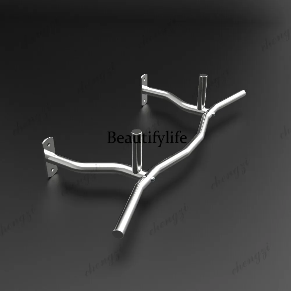 Stainless steel household, pull-up single lever arm training rack fitness equipment
