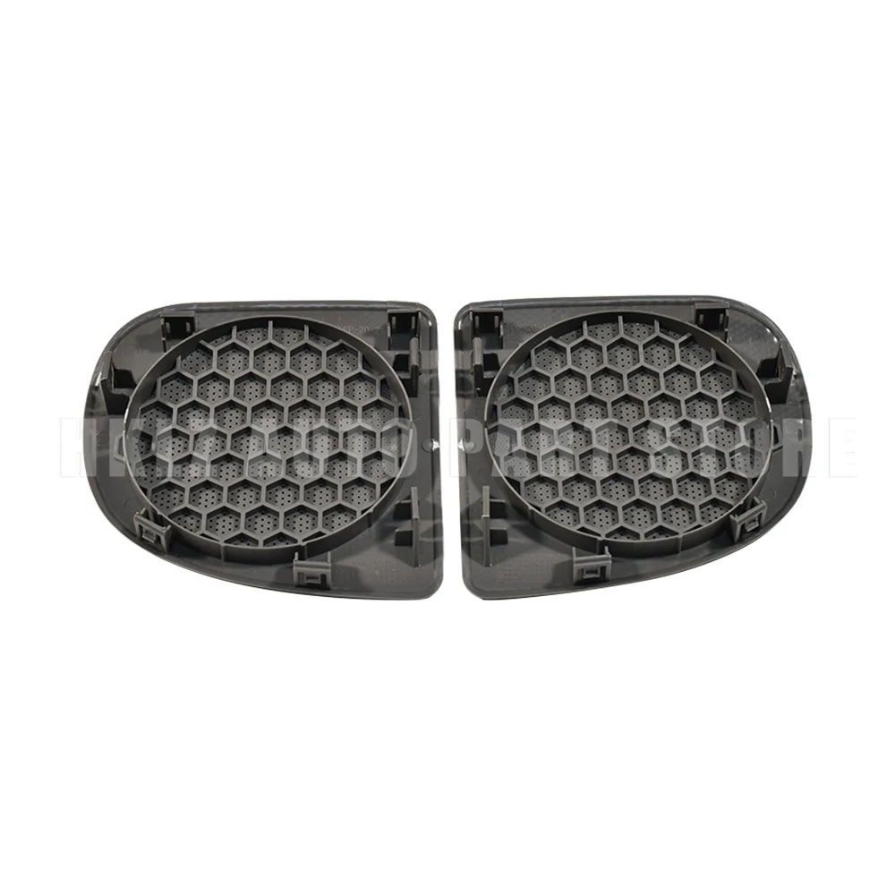 Auto-Frontlautsprecherabdeckung, 2 Stück, links und rechts, Kühlergrill, Lautsprecherkappe für Renault Twingo, graues Lautsprechergitter 7701206099 7700422526 – Detail 4