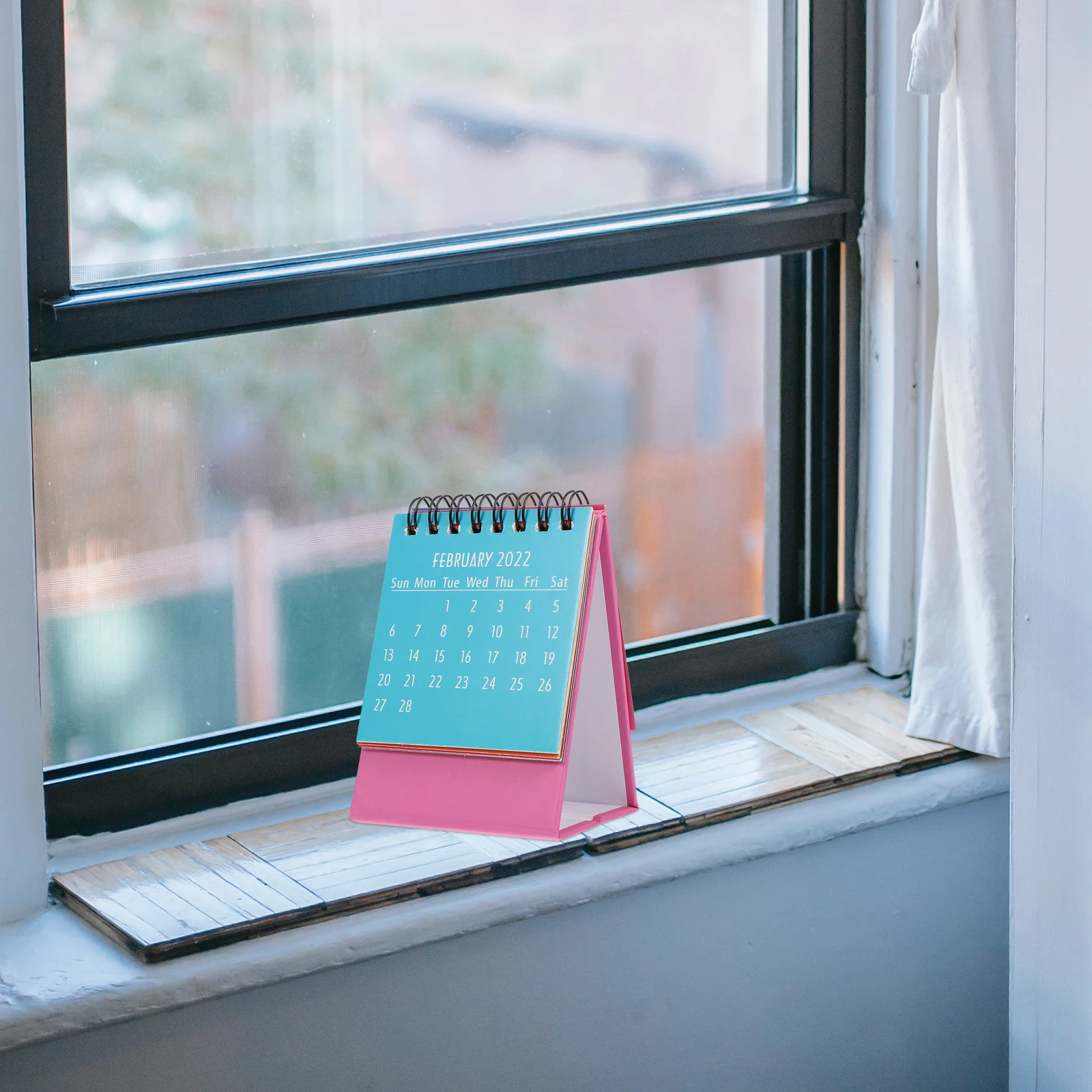 

1Pcs Mini Calendar Memo 2022 Creative Desktop Paper Table Calendar Yearly Agenda Planner Office Home Decorative Schedule