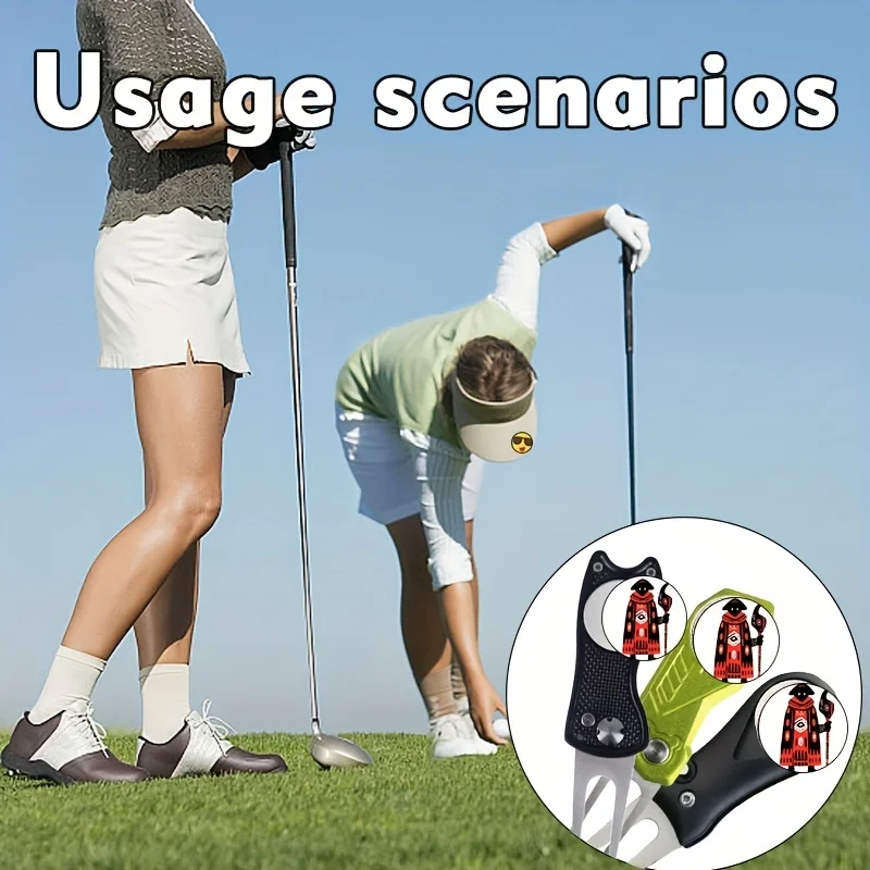 Golfbal Lijn Marker Golf Deporte Accesorios Geschikt Voor Golfhandschoenen, Hoeden, Hoeden, Zonnescherm Broek, Taille Riemen