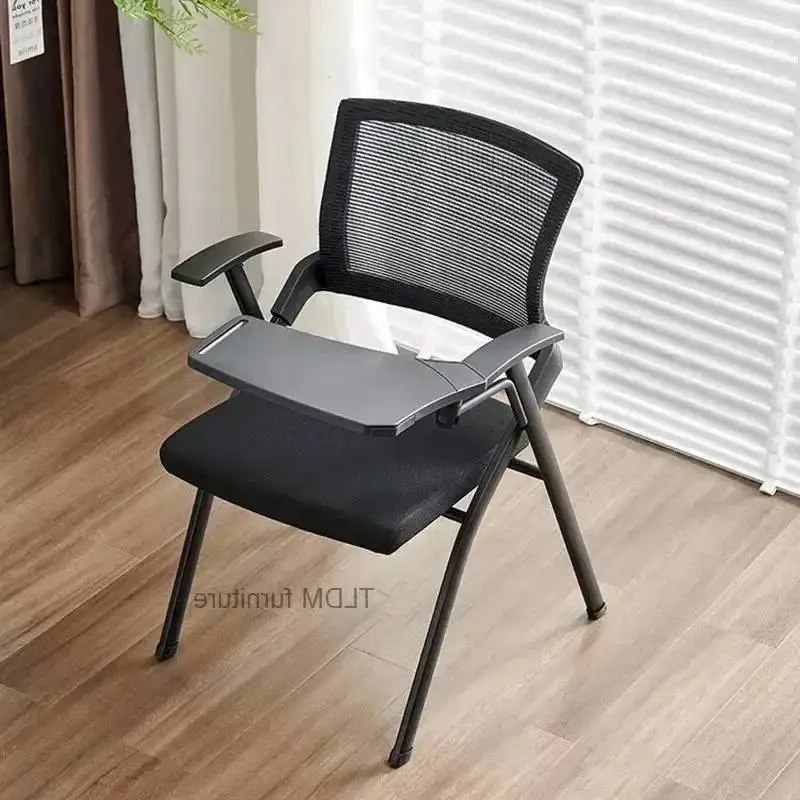 

Chair Practical Nordic Writing Conference Class Chairs with Meeting Board Desk Room Training Foldable Office Office Furniture XX