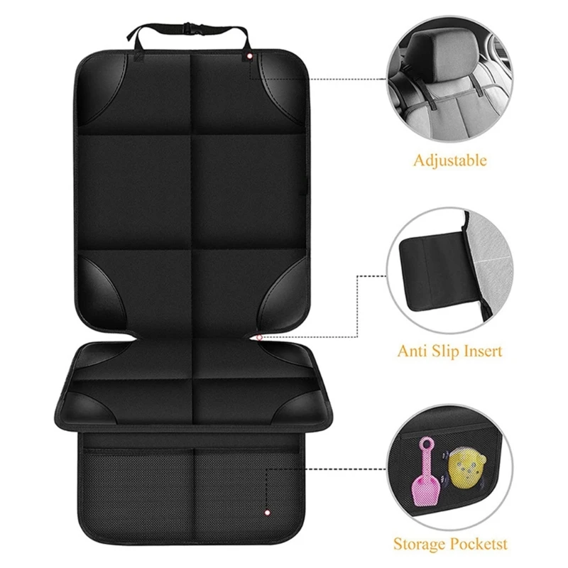 N80C Children Car Safety Cushion Wear-resistant Car Protectors Vehicles Rear Cover Protections Pad Auto Accessories