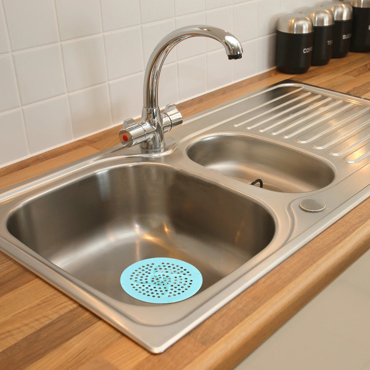 

2pcs Silicone Sink Plug Green Drain Cover Odor Blocking Strong Adsorption For Kitchen Bathroom Laundry Sink Strainer
