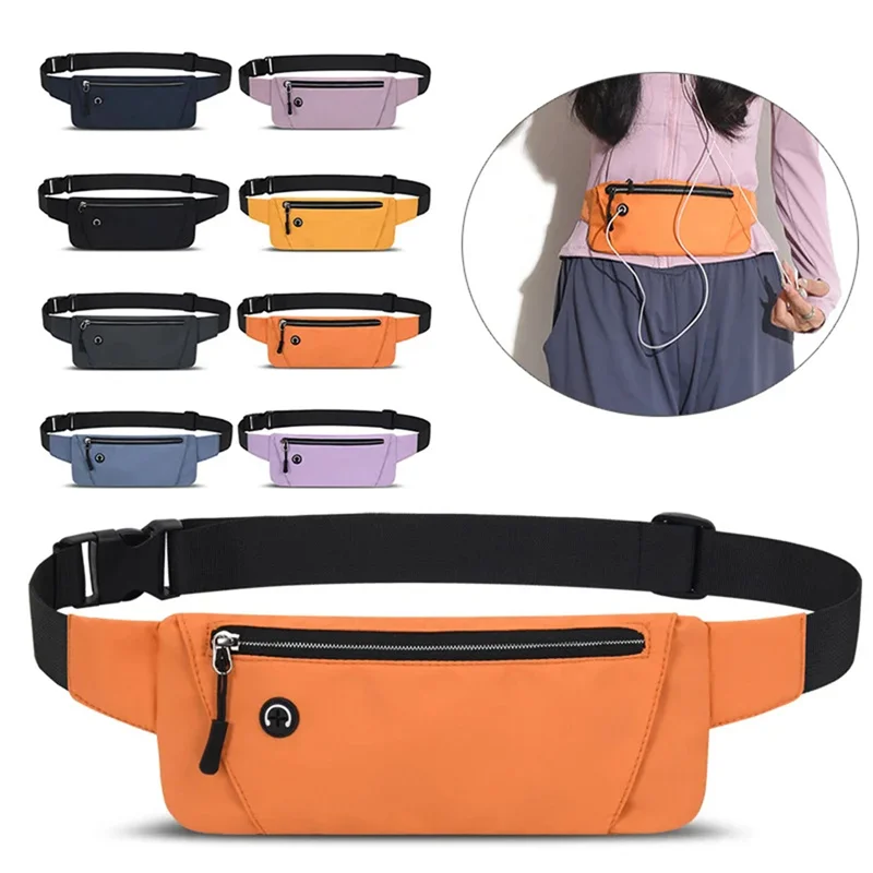 Running Waist Bag Sports Belt Pouch Mobile Phone Bag Men Women Waist Pack Lightweight Gym Sports Bag Waist Pack Adjustable