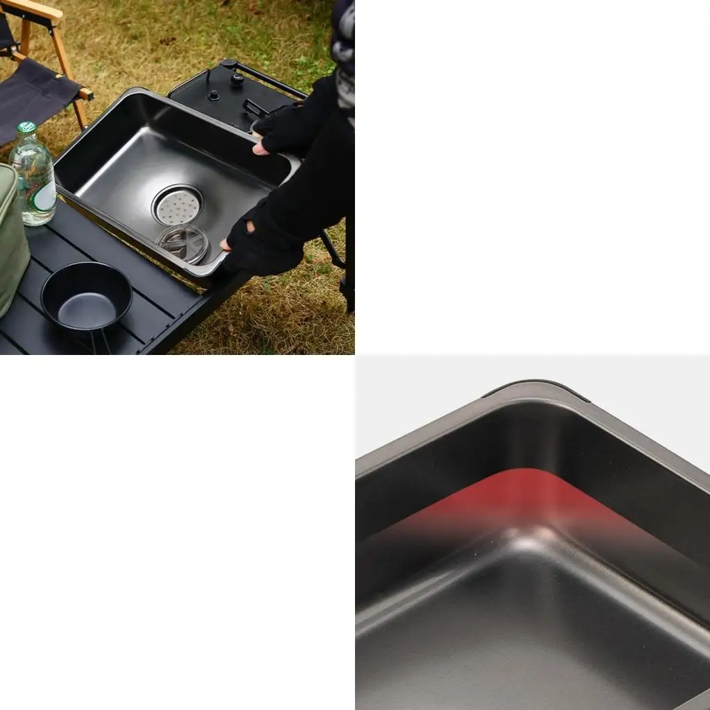 Sink Stainless Steels Wash Basin Water Storage Basin for Outdoor Cooking high quality
