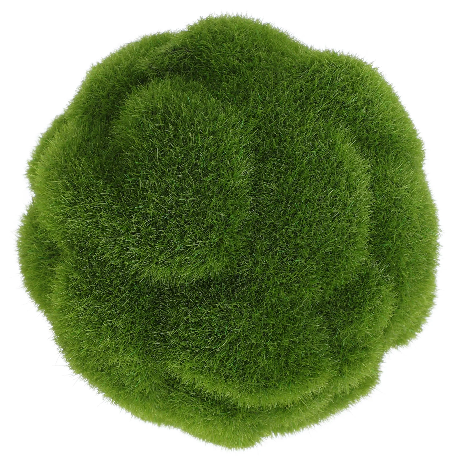 Simulated Moss Ball Topiary Balls Green Spheres Faux Rock Ornament Hair Transplantation Decorative Artificial