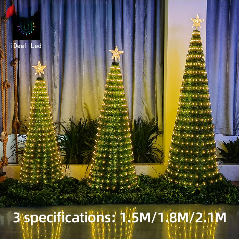 LED Christmas tree smart hanging tree full color light