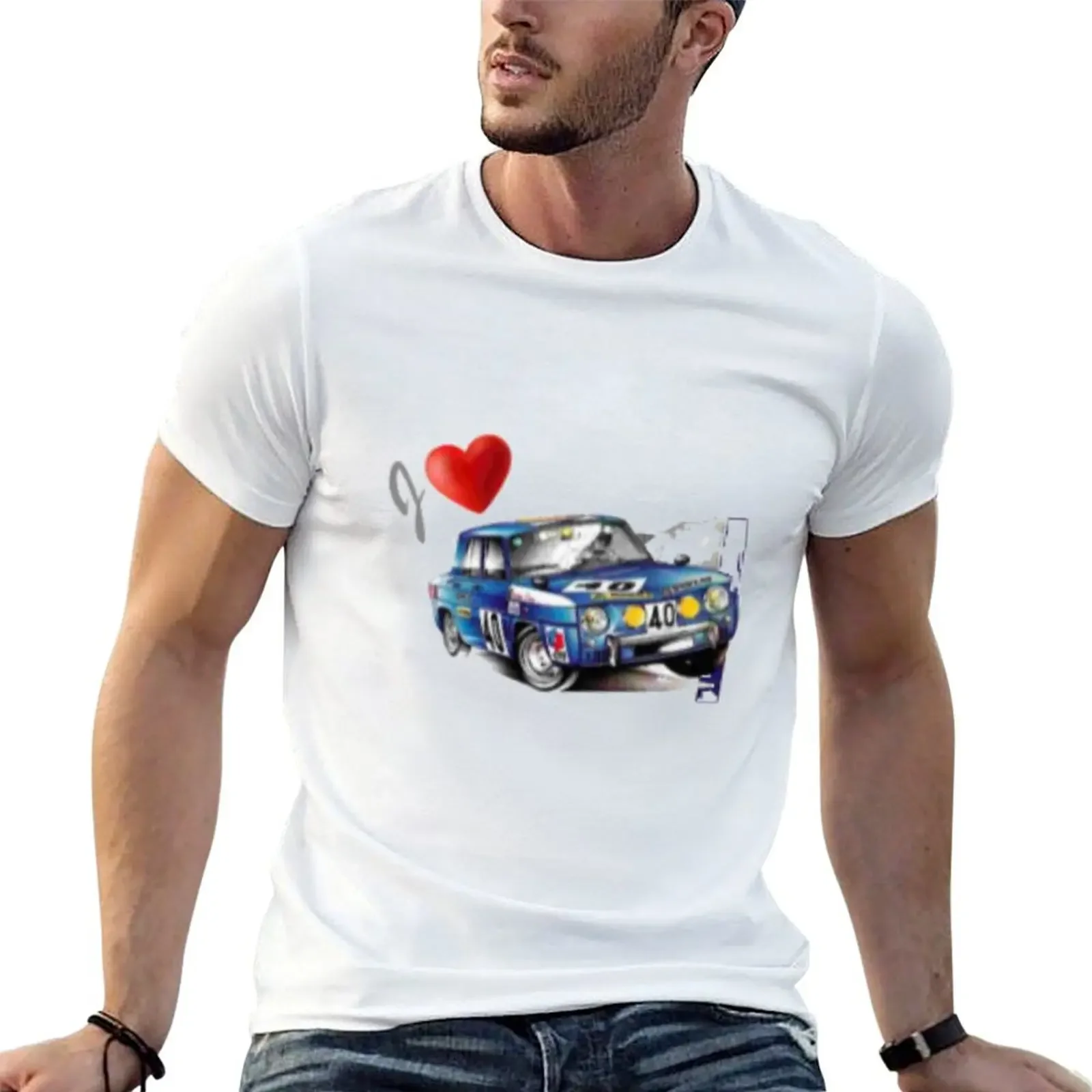 R8 GORDINI T-Shirt blue lock vintage anime shirt plus size tops sports fans funny t shirts for men