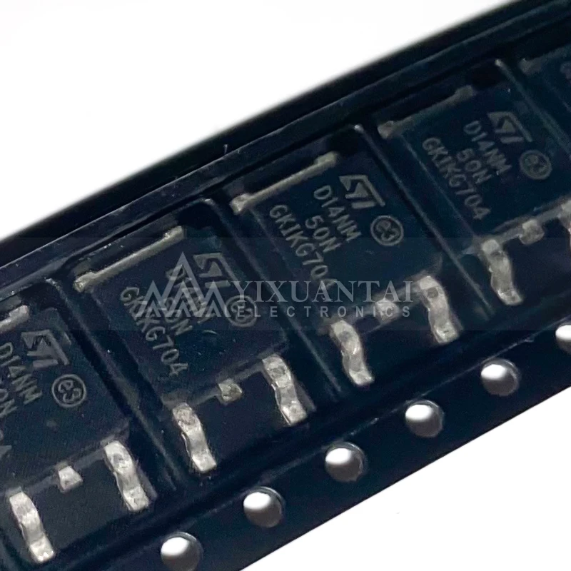 10pcs/lot   original 14NM50N STD14NM50N MOS field effect tube N channel 12A 550V patch TO-252  STD14NM50 STD 14NM50N