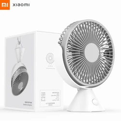 Xiaomi Desk Fan New Smart Home Portable Cooling Fan Can Hanging Upright Fan Usb Brushless Turbine Mini Portable Air Conditioner