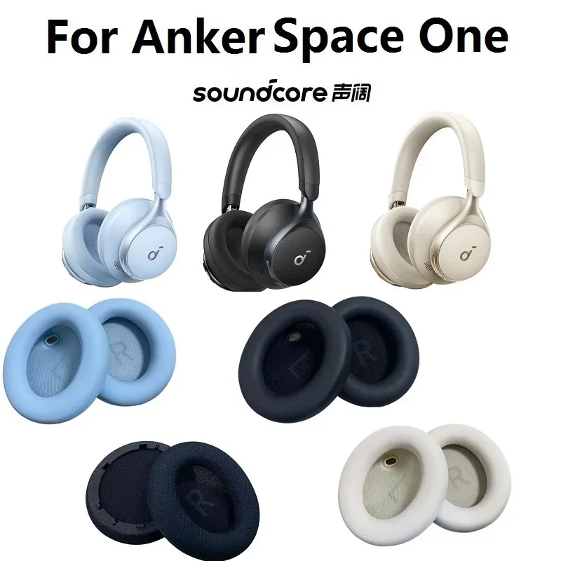 

Original Ear pads cushion Suitable for Anker Soundcore Space one S1 headset Headphones Replacement Headset Ear covers