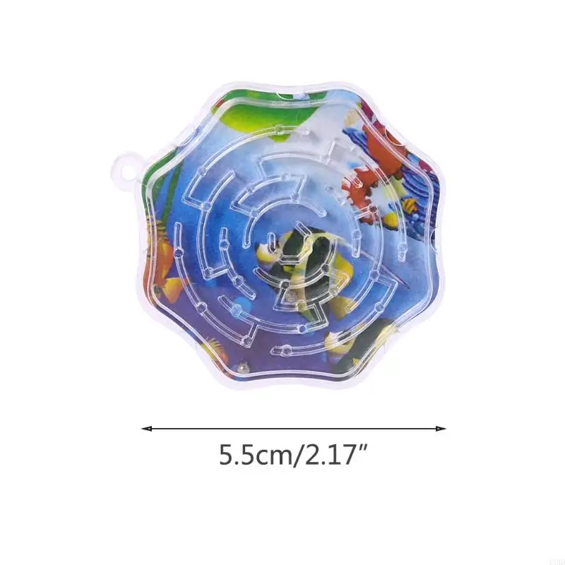 4XBD 10Pcs Puzzle Speed Track Maze Toy For Children Kids Gift