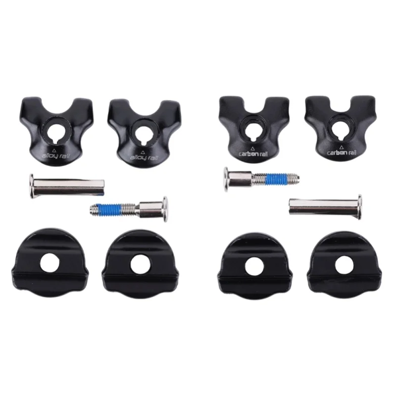 AliExpress NONE Bike Seatpost Clamp Carbon Rail Cushion Seatpost Clips Bicycle Seatpost Clamp for Oval/Round Clips